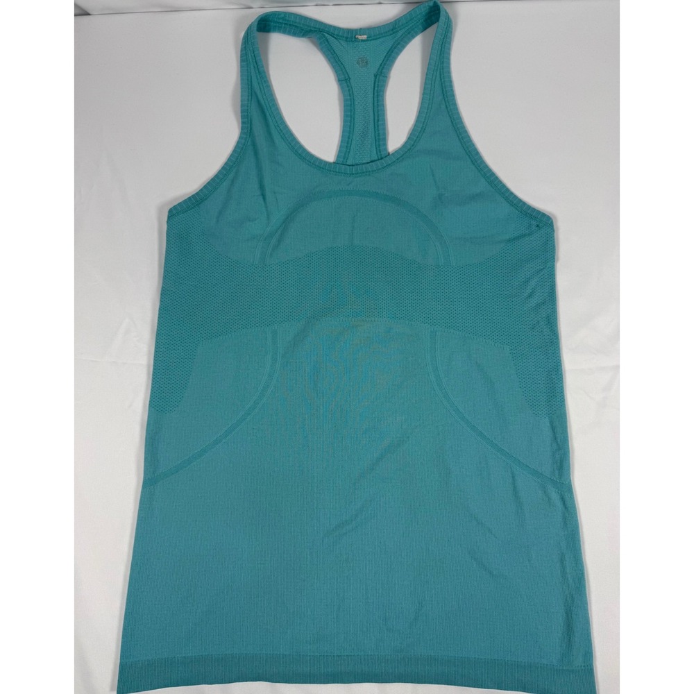 Lululemon Swiftly Tech Racerback Tank Top Teal Blue Size 4/6 S